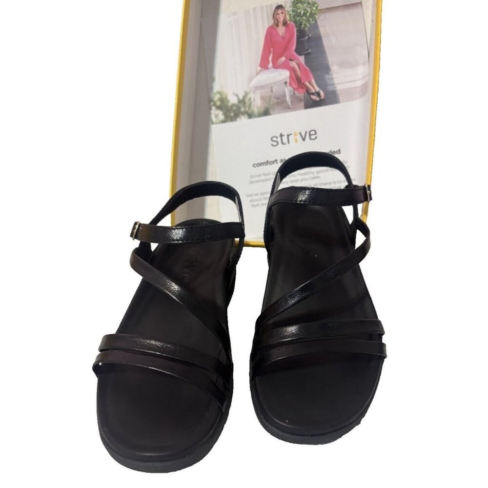 Strive Anguila - Women's Casual / Dress Sandal With Support black- 6 Medium - Picture 7 of 8